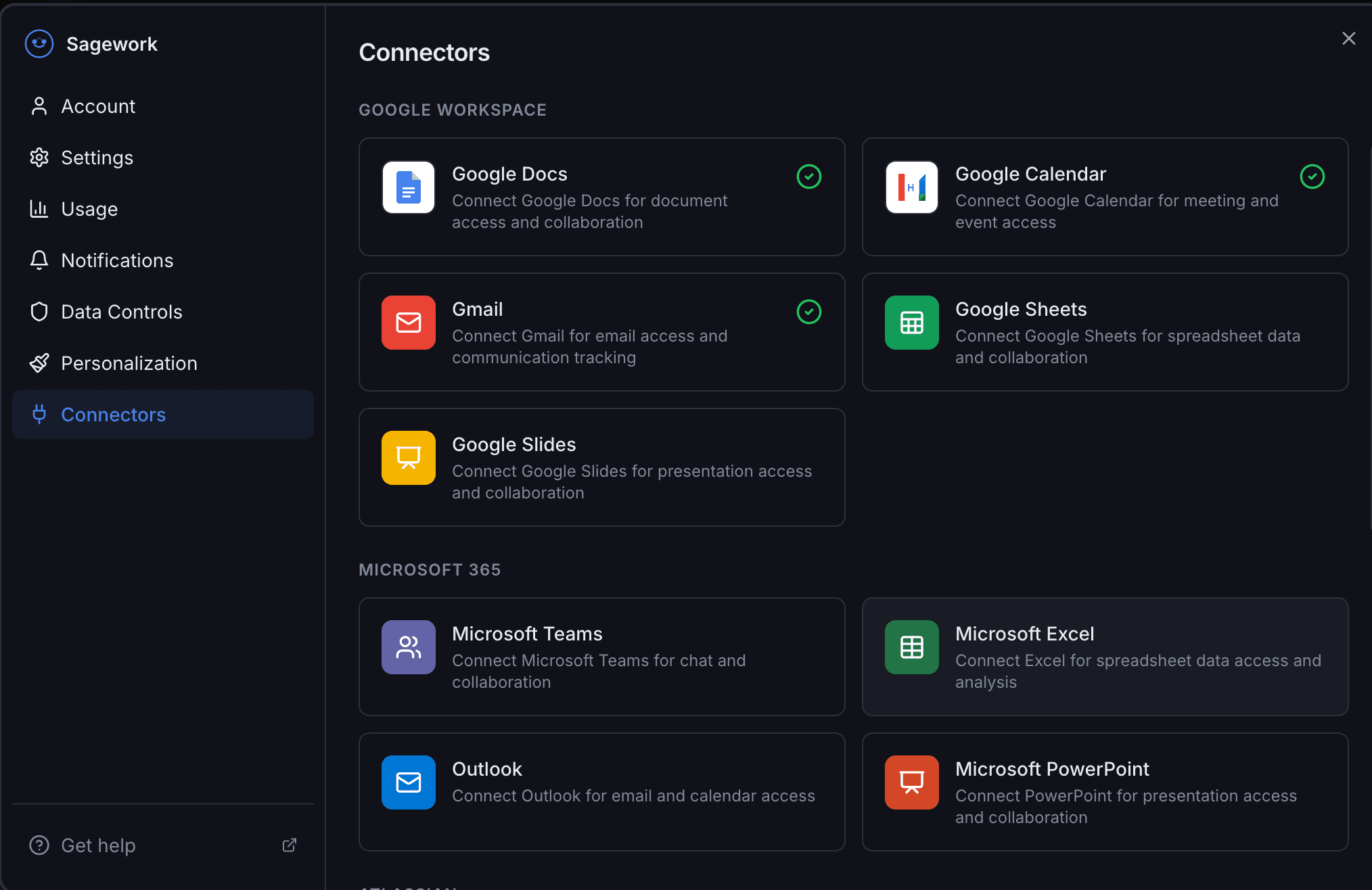 Exlo AI Connectors — Google Workspace and Microsoft 365 integrations